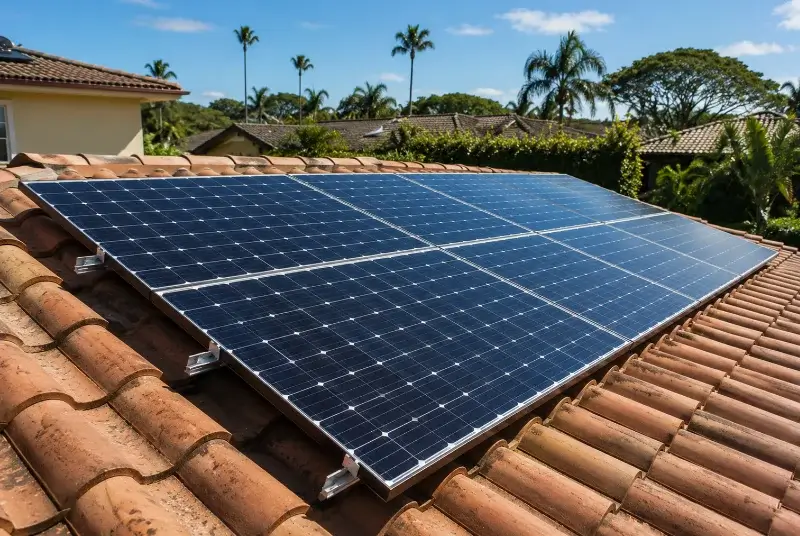 Installation de panneaux solaires à Duingt